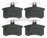 комплект спирачно феродо, дискови спирачки