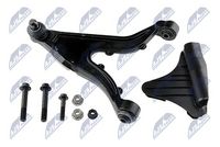 носач, окачване на колелата