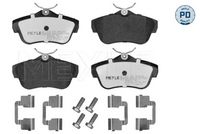 комплект спирачно феродо, дискови спирачки
