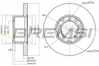 Спирачен диск CD6853S BREMSI
