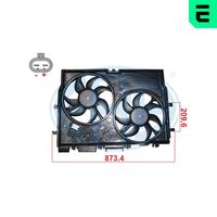 Ventilator, radiator ERA, Cod: 352144