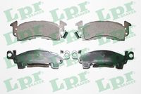 комплект спирачно феродо, дискови спирачки