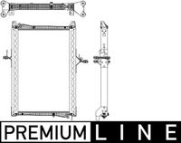 Thumbnail - Lage temperatuurkoeler, intercooler - CIR19000P - MAHLE