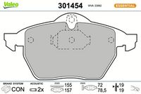 Bremsbelagsatz, Scheibenbremse