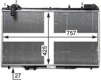 Thumbnail - Radiateur - CR1503000P - MAHLE
