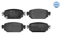 комплект спирачно феродо, дискови спирачки