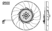 Thumbnail - Koelventilatorwiel - CFF475000P - MAHLE