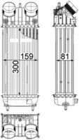 Thumbnail - Intercooler, inlaatluchtkoeler - CI418000P - MAHLE