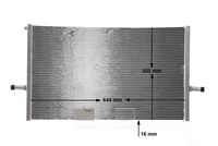 Thumbnail - Lage temperatuurkoeler, intercooler - CIR27000S - MAHLE