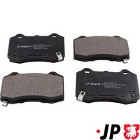 комплект спирачно феродо, дискови спирачки