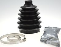 Faltenbalgsatz, Antriebswelle