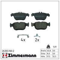 Bremsbelagsatz, Scheibenbremse Bremsbelagsatz, Scheibenbremse