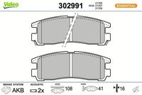 комплект спирачно феродо, дискови спирачки