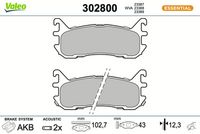 Bremsbelagsatz, Scheibenbremse
