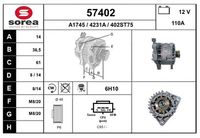 Generator / Alternator EAI, Cod: 57402