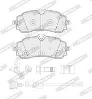 Bremsbelagsatz, Scheibenbremse