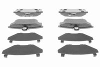 комплект спирачно феродо, дискови спирачки