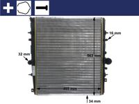 Thumbnail - Radiateur - CR1436000S - MAHLE