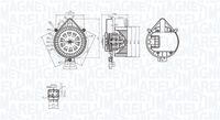 Ventilator, habitaclu MAGNETI MARELLI, Cod: 069412281010