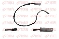 предупредителен контактен сензор, износване на накладките