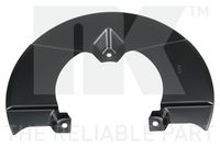 Spritzblech, Bremsscheibe