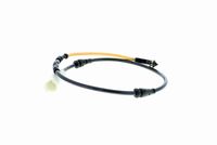 предупредителен контактен сензор, износване на накладките