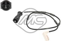 предупредителен контактен сензор, износване на накладките