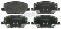 комплект спирачно феродо, дискови спирачки