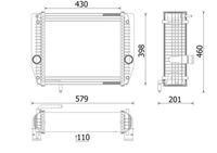 Thumbnail - Radiateur - CR2704000P - MAHLE