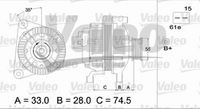 Γεννήτρια VALEO RE-GEN REMANUFACTURED