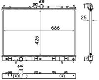 Thumbnail - Radiateur - CR1883000S - MAHLE