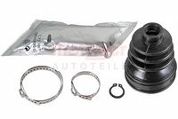 Faltenbalgsatz, Antriebswelle