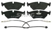Set placute frana,frana disc SWAG, Cod: 62 91 6223