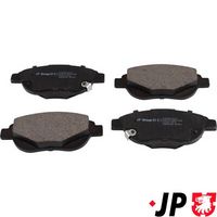 комплект спирачно феродо, дискови спирачки