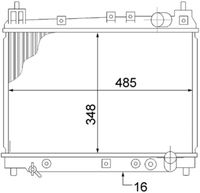 Thumbnail - Radiateur - CR1523000S - MAHLE