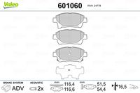 Bremsbelagsatz, Scheibenbremse