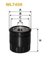 Eļļas filtrs WL7459 WIX FILTERS