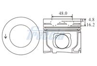 Piston FRECCIA, Cod: FP23-104300