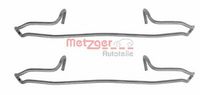Set accesorii, placute frana METZGER AUTOTEILE, Cod: 109-1159