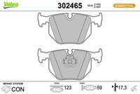 Bremsbelagsatz, Scheibenbremse