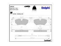 комплект спирачно феродо, дискови спирачки