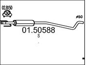 Mittelschalldämpfer