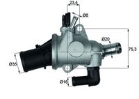 Thumbnail - Thermostaat, koelvloeistof - TI17488 - MAHLE