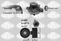 Set pompa apa + curea dintata SASIC, Cod: 3906051