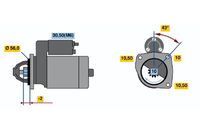 BOSCH Startmotor / Starter 5