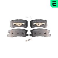Комплект спирачно феродо, дискови спирачки BP-10537 OPTIMAL