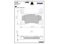 комплект спирачно феродо, дискови спирачки
