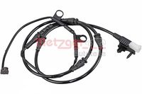 Warnkontakt, Bremsbelagverschleiß