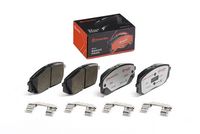 Bremsbelagsatz, Scheibenbremse