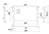 Thumbnail - Radiateur - CR2426000S - MAHLE